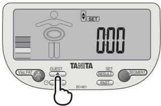 TANITA BC-601 - Impostare l'ora - 1