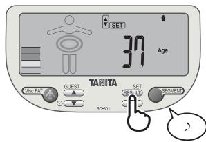 TANITA BC-601 - Kies Vrouw of Man - 2
