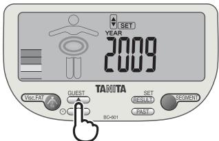 TANITA BC-601 - Set Year - 1