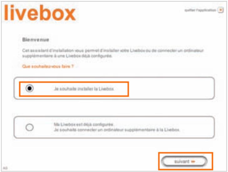 ORANGE LIVEBOX - Installation avec un PC Windows XP/Vista - 1