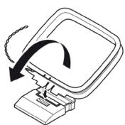 NAD C426 - MONTAGE DE L'ANTENNE CADRE - 2