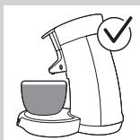 SENSEO VIVA HD7825/49 - U KUNT GEEN KOFFIE ZETTEN ALS U DE SENSEO® KOFFIEMACHINE NIET EERST HEBT DOORGESPOELD! - 5
