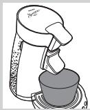 SENSEO VIVA HD7825/49 - YOU CANNOT BREW COFFEE IF YOU HAVE NOT FLUSHED THE SENSEO COFFEE MACHINE FIRST! - 1