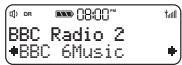 PURE EVOKE D2 WALMUT - Sélection de la radio numérique - 1