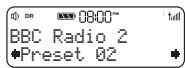 PURE EVOKE D2 WALMUT - Voorkeuzegers opslaan en oproepen - 4