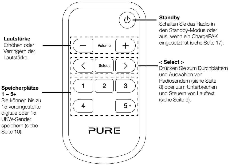 PURE EVOKE D4 MAPLE - Fernbedienung - 1