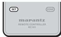 MARANTZ RC101 - Effacer toutes les SOURCES - 2