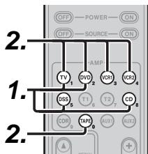 MARANTZ RC101 - RÉINITIALISATION DU CODE - 1
