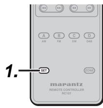 MARANTZ RC101 - RÉINITIALISATION DU CODE - 2