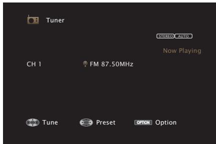 MARANTZ SR6011 - Listening to FM/AM broadcasts - 1