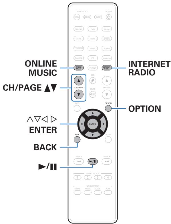 MARANTZ SR6011 - Listening to Internet Radio - 1