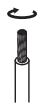 MARANTZ SR6011 - - Connecting the speaker cables - 1