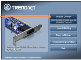 TRENDNET TE100-PCIFC, TE100-PCIWN - Remarque: - 2