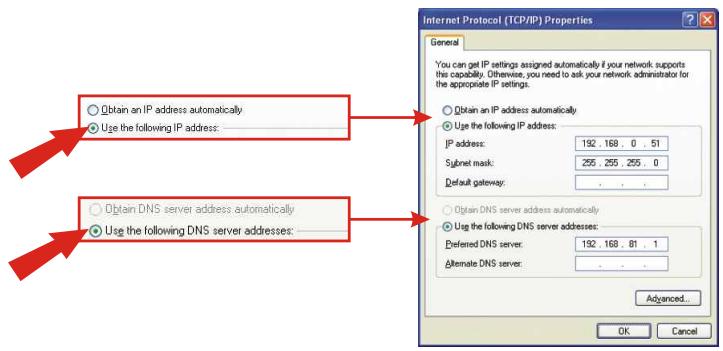 TRENDNET TEG-PCITXR, TEG-PCITXRL - Ii. Pour paramétrer une adresse IP statique - 1