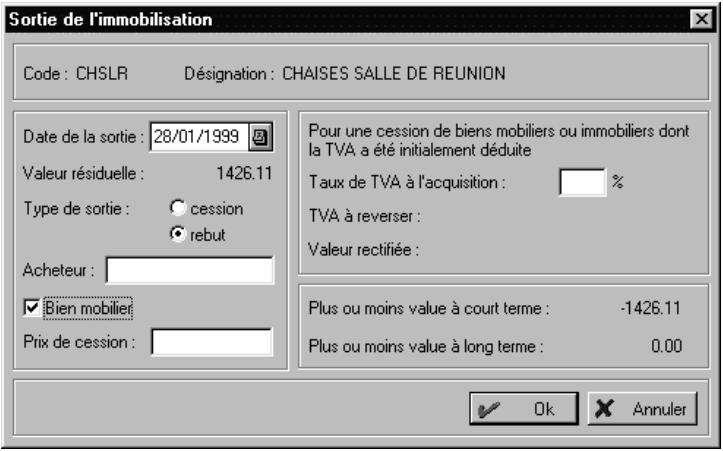 CIEL IMMOBILISATIONS - Mise au rebut - 1