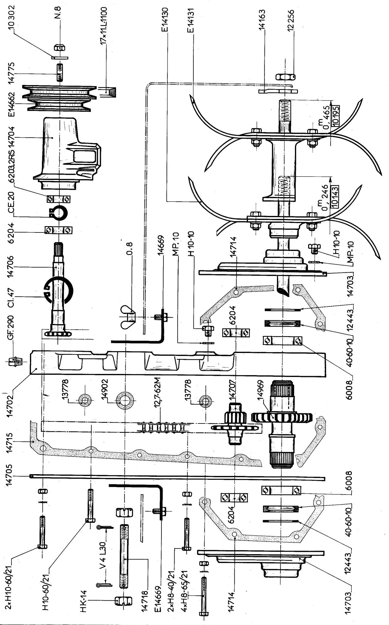 BOUYER MOTOCULTEUR TYPE 334 - Important : - 6