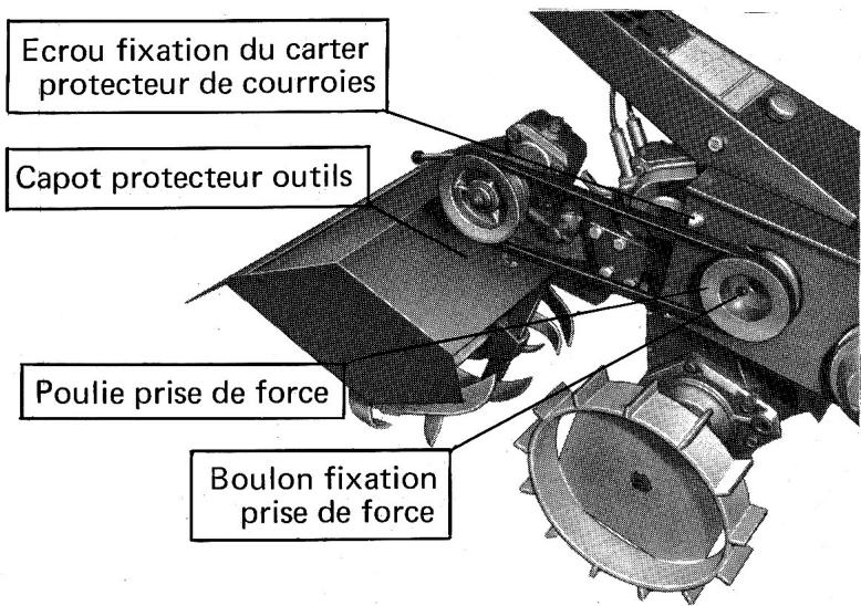 BOUYER MOTOCULTEUR TYPE 334 - Remorque. RATEAU. - 2
