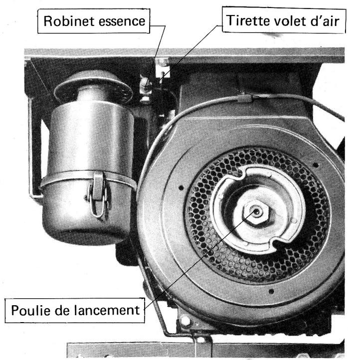 BOUYER MOTOCULTEUR TYPE 334 - Mise en MARCHE moteur - 1