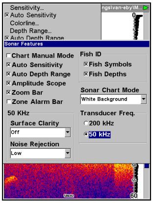 EAGLE FISHELITE 642C IGPS - Fréquence (Sea Charter uniqueness) - 1