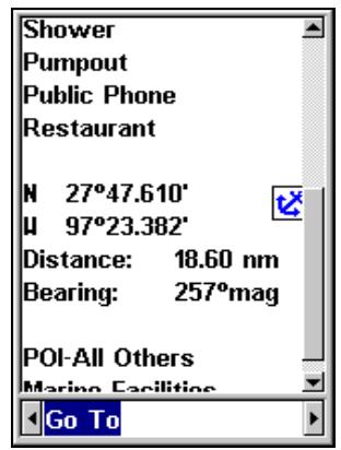 EAGLE FISHELITE 642C IGPS - Pour visualiser les Informations sur les Services Portuaires: - 3