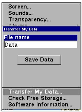 EAGLE FISHELITE 642C IGPS - Fichiers de Données GPS: - 2