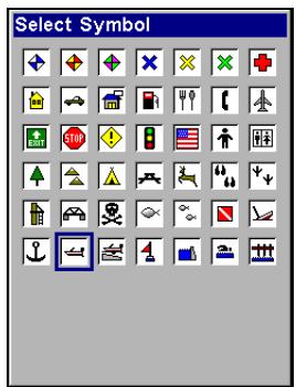 EAGLE FISHELITE 642C IGPS - Créer une Icone sur la Carte - 2