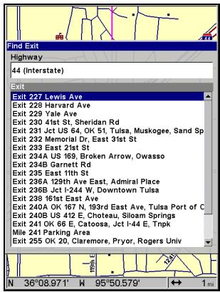 EAGLE FISHELITE 642C IGPS - Rechner des Sorties d'Autoroutes - 4
