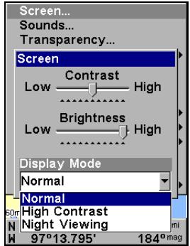 EAGLE FISHELITE 642C IGPS - Pour régler la luminosité: - 3