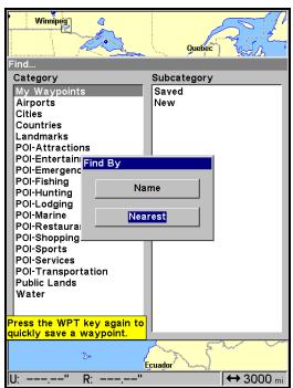EAGLE FISHELITE 642C IGPS - Rechner des Waypoints - 2