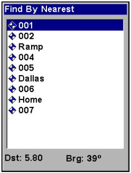 EAGLE FISHELITE 642C IGPS - Rechner des Waypoints - 3