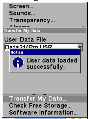 EAGLE FISHELITE 642C IGPS - Fichiers de Données GPS: - 8