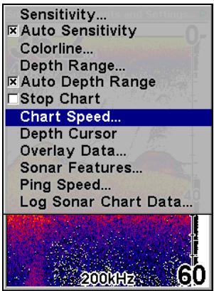 EAGLE FISHELITE 642C IGPS - Vitesse de Défilament - 1