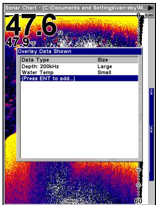 EAGLE FISHELITE 642C IGPS - Données de Superposition - 1