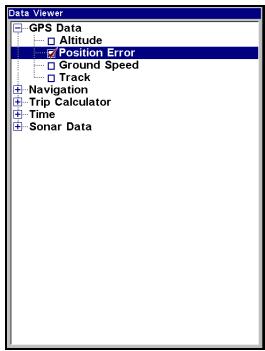EAGLE FISHELITE 642C IGPS - Personnaliser l'Ecran d'Etat Satellite - 3
