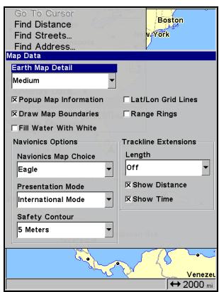 EAGLE FISHELITE 642C IGPS - Données Cartographiques - 2