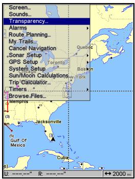 EAGLE FISHELITE 642C IGPS - Visibilité du Trace et Autres Options des Tracés - 3