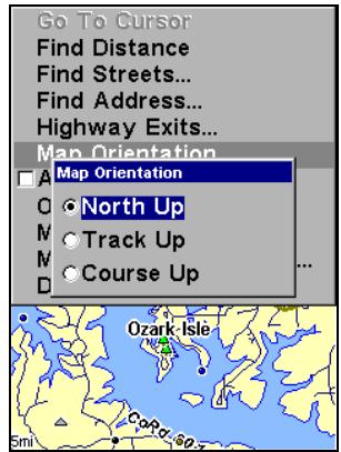 EAGLE FISHELITE 642C IGPS - Orientation de la Carte - 4