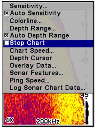 EAGLE FISHELITE 642C IGPS - Arrêt du Défilament de l'Image - 1