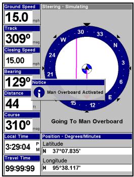 EAGLE FISHELITE 642C IGPS - Retourner au Point de Repère MOB - 1