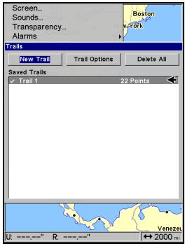 EAGLE FISHELITE 642C IGPS - Niveau de Mise à Jour des Tracés - 5
