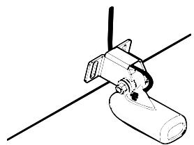 EAGLE FISHELITE 642C IGPS - Fixation du transducteur au tableau. - 2