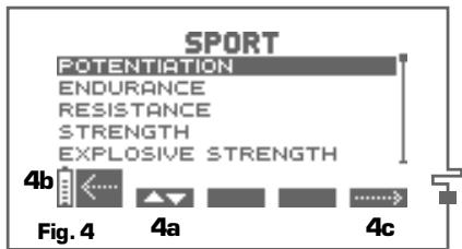 COMPEX SPORT ELITE - Selecting a programme - 1