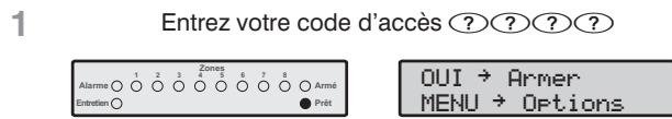 TEXECOM PREMIER 816 - Ejection manuelle de zones - 1