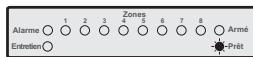 TEXECOM PREMIER 816 - Armement partiel des partitions - 3