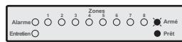 TEXECOM PREMIER 816 - Zone 04 activée portes arrières - 3