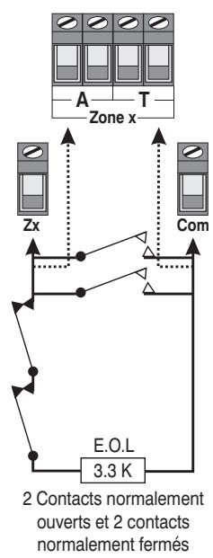 TEXECOM PREMIER 816 - Résistance - NF & NO (intrusion) - 4