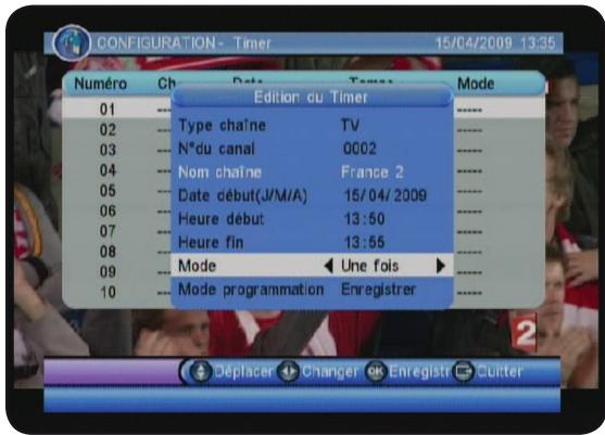 OPTEX ORT 8842 - Comment créer une programmation? - 1