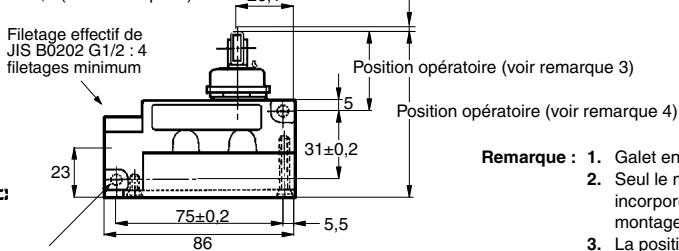 OMRON XV - Galet plongeur à 90^ étanche ZV(2)-N21-2 - 5
