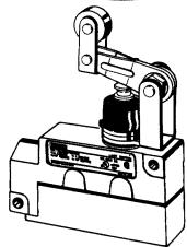 OMRON XV - Levier de réarmement du galet étanche unidirectionnel   ZV(2)-NA277-2, XV(2)-NA277-2 - 2
