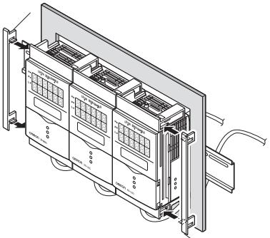 OMRON ZF-MDC - Montage sur un tableau - 8